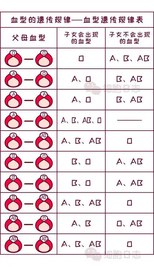 了解自己的健康数据从血型遗传开始