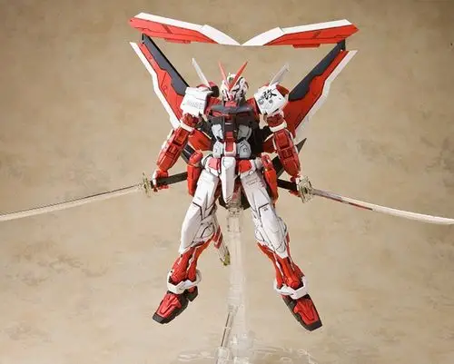 大班模型 6601 mg高达 1/100 异端红色机改 红异端