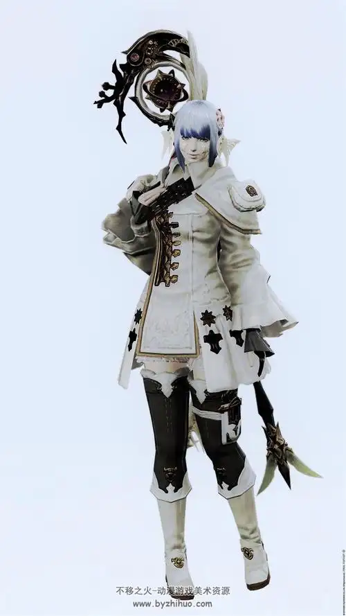 最终幻想ff14 角色人物3d渲染图片分享参考 787p