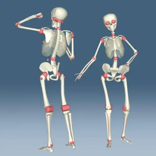 游戏原画动漫人物骨骼绘画技巧