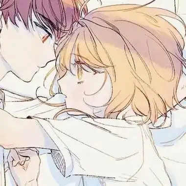 两个人彼此互相怀揣着真心本身就很浪漫唯美二次元情侣qq动漫头像