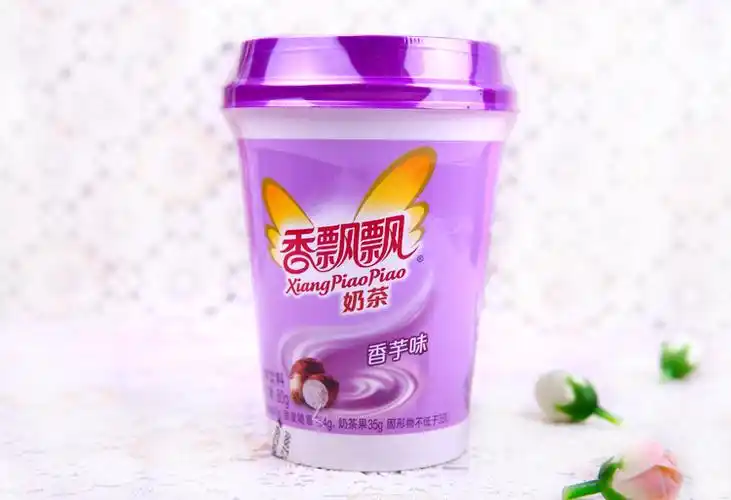 【商品名称】:香飘飘香芋奶茶80g 【规 格】:80g(奶茶粉48g,奶茶果32g